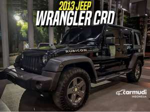 Jual bekas 2013 Jeep Wrangler 2.8 Sport Unlimited CRD SUV 4-Door Black on Black Diesel ATPM Hitam,lokasi di DKI Jakarta