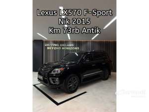 Jual bekas 2015 Lexus LX 570 5.7 Sport SUV,lokasi di DKI Jakarta