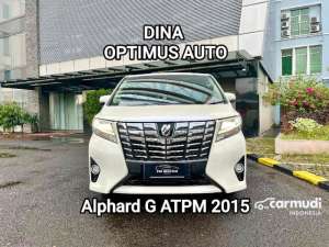 Jual bekas 2015 Toyota Alphard 2.5 G MPV,lokasi di DKI Jakarta
