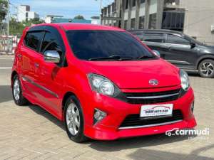 Jual bekas 2016 Toyota Agya 1.0 TRD S Hatchback Mt Manual Merah Tg1 Pajak 1Th Full Record Toyota Dp 12Juta Dinar AutoCar City Car LCGC Irit Terlaris,lokasi di Banten