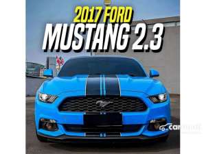 Jual bekas 2017 Ford Mustang 2.3 EcoBoost Fastback Blue on Black Biru,lokasi di DKI Jakarta