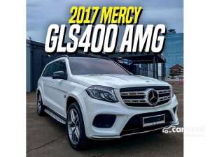 Jual bekas 2017 Mercedes-Benz Gls400 3.0 Exclusive Line SUV AMG White on Black Mercy GLS 400 GLS400 AMG Putih,lokasi di DKI Jakarta
