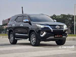 Jual bekas 2017 Toyota Fortuner 2.4 VRZ 4X2 SUV mobil siap pakai,lokasi di Banten
