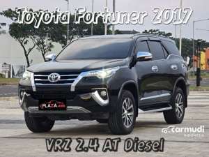 Jual bekas 2017 Toyota Fortuner 2.4 VRZ 4X2 SUV Rawatan bengkel resmi,lokasi di DKI Jakarta