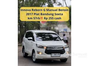 Jual bekas 2017 Toyota Kijang Innova 2.0 G MPV km 50ribu,lokasi di Jawa Barat