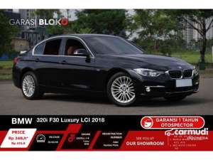 Jual bekas 2018 BMW 320i 2.0 Luxury Sedan F30 Facelift Odo 35 Rbuan DP RENDAH HOT ITEM,lokasi di DKI Jakarta