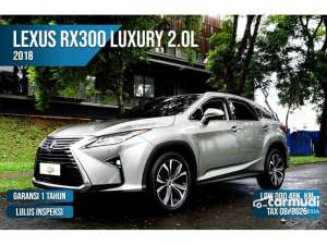 Jual bekas 2018 Lexus RX 300 2.0 Luxury SUV Odo 48 Rbuan DP TERENDAH,lokasi di Banten