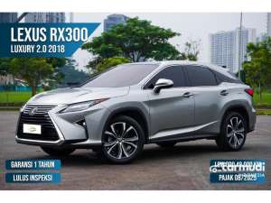 Jual bekas 2018 Lexus RX 300 2.0 Luxury SUVGood Deal,lokasi di Banten