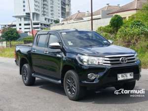 Jual bekas 2018 Toyota Hilux 2.4 G Double Cab 4X4 Pickup MANUAL KM 60rb, ISTIMEWA MULUS, READY NO MINUS, GTR,lokasi di Jawa Timur