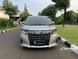 Jual bekas 2019 Toyota Alphard 2.5 G MPV ROSE Gold Limited Edition DP RENDAH,lokasi di Banten