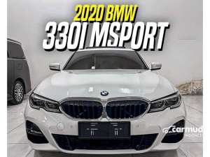 Jual bekas 2020 BMW 330i 2.0 M Sport Sedan White on Cognac Brown Msport Putih,lokasi di DKI Jakarta