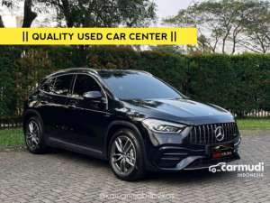 Jual bekas 2022 Mercedes-Benz AMG GLA35 2.0 4MATIC SUV AT HitamTDP 113jtKondisi Istimewa Dan Dijamin Siap Pakai kawanmobilbekas,lokasi di DKI Jakarta