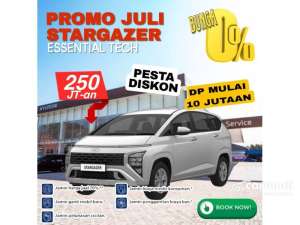 Jual bekas 2025 Hyundai Stargazer 1.5 Essential Tech MPV BIG DISKON,lokasi di Banten