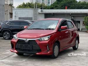 Jual bekas 2025 Toyota Agya 1,2 G Hatchback Merah Matic Harga Murah Call Me,lokasi di DKI Jakarta