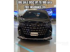 Jual bekas 2025 Toyota Alphard 2.5 HEV Non Premium Color MPV. DISCOUNT RATUSAN JUTA RUPIAH,lokasi di DKI Jakarta