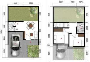 Blossom Park Tipe Camelia lokasi di Gunung Sindur, tersedia melalui melalui situs Olx