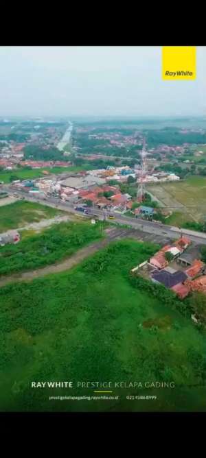 Dijual Kavling strategis pinggir Tol Pantura Karawang lokasi di Cikampek, tersedia melalui melalui situs Olx