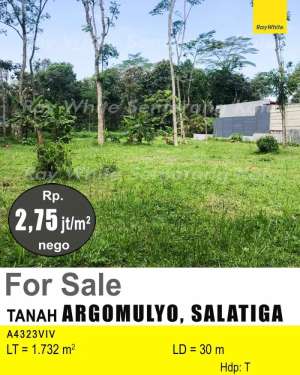 DIJUAL TANAH DI ARGOMULYO SALATIGA A4323 lokasi di Argomulyo, tersedia melalui melalui situs Olx