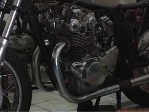 Jual bekas Engine Mesin Moge Honda CB 450 K0 Black Bomber,lokasi di Bandung