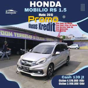 Jual bekas Honda Mobilio Rs Matic 2015,lokasi di Tangerang