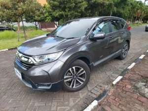 Jual bekas KM RENDAH Honda CR-V 1.5 Turbo Prestige Bensin-AT 2020 ABU-ABU GX,lokasi di 