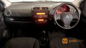 Jual bekas Mitsubishi Mirage GLX MT 2014 Hitam,lokasi di Kota Denpasar