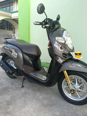 Jual bekas New Scoopy ESPdonatsdh ganteng siap pakai,lokasi di Balikpapan Utara