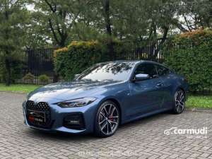 Jual bekas TDP 115jtBMW 430i 2.0 M SPORT COUPE AT 2022 BiruArctic Race Blue Metallic on Black Kondisi Istimewa Dan Dijamin Siap Pakai kawanmobilbekasn,lokasi di DKI Jakarta