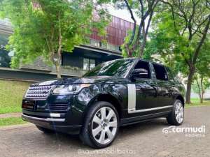 Jual bekas TDP 149jtLAND ROVER RANGE ROVER 3.0 VOGUE LWB AUTOBIOGRAPHY AT 2018 HitamNik 2017 Kondisi Istimewa Dan Dijamin Siap Pakai kawanmobilbekasn,lokasi di DKI Jakarta