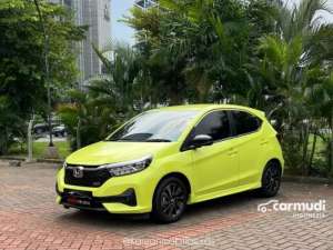 Jual bekas TDP 26jtHonda Brio 1,2 RS Hatchback AT 2023 Hijau Kondisi Istimewa Bergaransi Dan Dijamin Siap Pakai Kawanmobilbekas,lokasi di DKI Jakarta