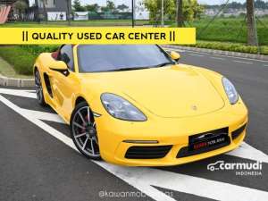 Jual bekas TDP 3jtPORSCHE 718 2.5 BOXSTER S ATPM AT 2017 Kuning Nik 2016 Kondisi Istimewa Dan Dijamin Siap Pakai kawanmobilbekasn,lokasi di DKI Jakarta