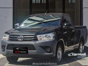 Jual bekas TDP 69jtToyota Hilux 2,4 Single Cab 4X2 Diesel Pickup 2022 Hitam kondisi istimewa bergaransi dan dijamin siap pakai Kawanmobilbekas,lokasi di DKI Jakarta