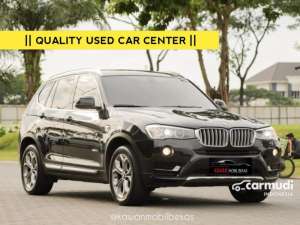 Jual bekas TDP 6jtBMW X3 2.0 FACELIFT 20i XDRIVE AT 2017 HitamBlack on BrownFavorite Colour Kondisi Istimewa Dan Dijamin Siap Pakai kawanmobilbekasn,lokasi di DKI Jakarta