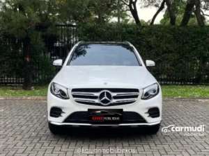 Jual bekas TDP 70jtMercedes Benz GLC200 2.0 AMG AT 2018 Putih Kondisi istimewa Dan Dijamin Siap Pakai kawanmobilbekas,lokasi di Banten