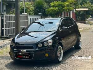 Jual bekas TDP 7jtChevrolet Aveo LT MT Manual 2012 Hitam Kondisi Istimewa Dan Dijamin Siap Pakai kawanmobilbekas,lokasi di DKI Jakarta