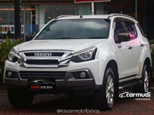 Jual bekas TDP 85jtIsuzu MU-X 2.5 Premiere SUV AT 2017 Putih Kondisi Istimewa Bergaransi Dan Dijamin Siap Pakai Kawanmobilbekas,lokasi di DKI Jakarta