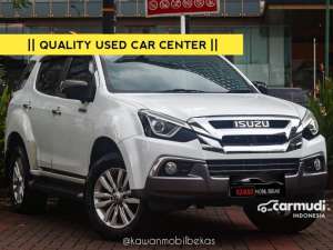 Jual bekas TDP 85jt Isuzu MU-X 2.5 R2 FACELIFT PREMIERE DIESEL AT 2017 Putih Kondisi Istimewa Dan Dijamin Siap Pakai kawanmobilbekas,lokasi di DKI Jakarta