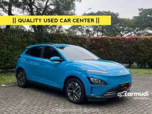 Jual bekas TDP 96jtHYUNDAI KONA ELECTRIC EV AT 2021 BiruSurfy Blue on Black Kondisi Istimewa Dan Dijamin Siap Pakai kawanmobilbekasn,lokasi di DKI Jakarta
