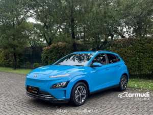 Jual bekas TDP 96jtHyundai KONA ELECTRIC EV AT 2021 BiruSurfy Blue on Black Kondisi Istimewa Dan Dijamin Siap Pakai kawanmobilbekasn,lokasi di DKI Jakarta