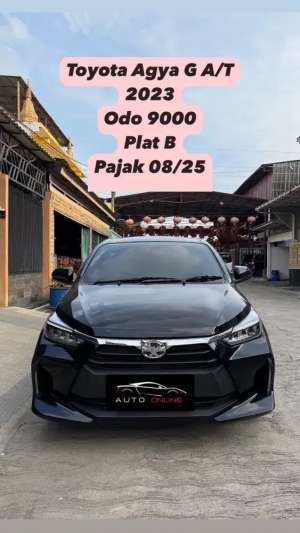 Jual bekas Toyota Agya G 1.2 CVT 2023,lokasi di 