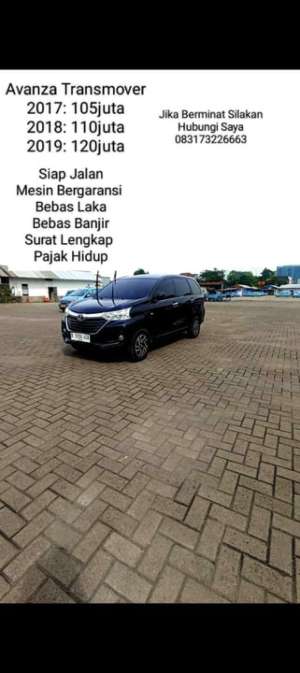 Jual bekas Toyota Avanza G Manual 2017,lokasi di K                           