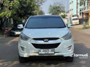 Jual bekas 2013 Hyundai Tucson 2.0 XG SUV AT Putih Mobil Terawat Berkas Lengkap Servis Rutin,lokasi di Banten