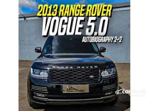 Jual bekas 2013 Land Rover Range Rover 5.0 Autobiography SUV 22 Vogue Black Record VIP Hitam,lokasi di DKI Jakarta