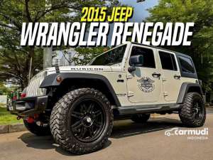 Jual bekas 2015 Jeep Wrangler 3.0 Renegade SUV White on Black Unlimited 4-Door Putih,lokasi di DKI Jakarta