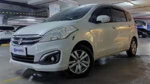 Jual bekas 2016 TDP 7,JT Suzuki Ertiga 1.4 GX Bensin-AT Putih,lokasi di 