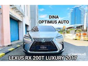 Jual bekas 2017 Lexus RX 200t 2.0 Luxury SUV,lokasi di Jawa Barat