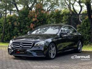Jual bekas 2018 Mercedes-Benz E300 2.0 AMG Line Sedan AT HitamTDP 45jtKondisi Istimewa Dan Dijamin Siap Pakai kawanmobilbekas,lokasi di DKI Jakarta