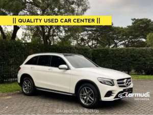 Jual bekas 2018 Mercedes-Benz GLC200 2.0 AMG SUV AT Putih Kondisi Istimewa Dan Dijamin Siap Pakai kawanmobilbekas,lokasi di DKI Jakarta