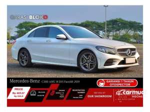 Jual bekas 2019 Mercedes-Benz C300 2.0 AMG Line Sedan W205 Facelift Faktur 2020 Odo 44 Rbuan DP RENDAH HOT ITEMS,lokasi di Banten