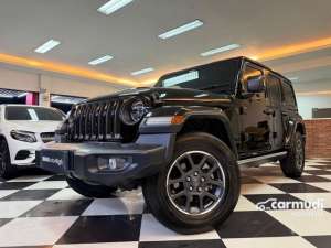 Jual bekas 2021 Jeep Wrangler 2.0 Sahara Unlimited SUV One Touch Km6.000 Black On Black Panoramic Roof 4Doors Rubicon AUTOHIGH BEST DEAL,lokasi di DKI Jakarta